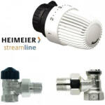 Heimeier Set Cap Termostatic + Ventil & Robinet Retur | Economie Garanată Termix (9696-08.800)