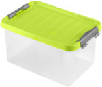 HEIDRUN Clipbox - Lite Átlátszó Tároló doboz 8, 0L 33x22, 5x16cm Clippes tetővel (602)