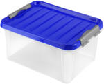 HEIDRUN Clipbox - Lite Tároló doboz 14L 39x28, 5x18cm Clippes tetővel (604)