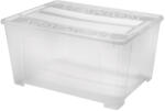 Heidrun Tex Box 8 átlátszó tárolódoboz fedéllel 150 l (7215)