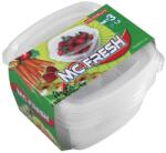 HEIDRUN Mc Fresh Ételtároló 3 x 1, 2L 17, 5x16, 5x7, 7cm (1807)
