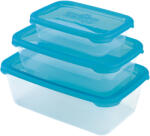 Heidrun Europlastic Heidrun Polar Frost Ételtároló 3db-os 4, 4L (0, 6 + 1, 3 + 2, 5L) (1780)