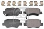 Febi Bilstein set placute frana, frana disc FEBI BILSTEIN 116304 (116304)