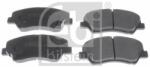 Febi Bilstein set placute frana, frana disc FEBI BILSTEIN 116280 (116280)