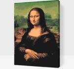  Festés számok szerint - Leondardo da Vinci: Mona Lisa Méret: 40x60cm, Keretezés: Keret nélkül (csak a vászon)