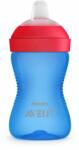 Philips AVENT Неразливаща се чаша с мек накрайник, 300мл, 9м+, синя (00A.0526.001)