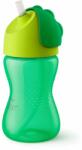 Philips AVENT Чаша със сламка 300 мл, 12м+, ЗЕЛЕНА (00A.0521.001)