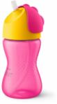 Philips AVENT Чаша със сламка 300 ml, 12м+, РОЗОВА (00A.0521.002)