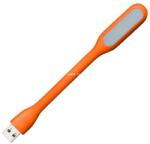 PREZENT Mini USB LED lámpa, hidegfehér, narancssárga színű (USB Light) (1625)