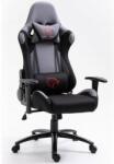 Furniture 4 Gamers Dark Gamer szék nyak- és derékpárnával, 130 kg, Ruhaszövet anyag, (F4GFG38DG/F)