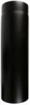 Muta Vastag falú füstcső 200/500mm - fekete