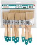 TOTAL Комплект плоски бояджийски четки total, 9 броя (tl tht8414091)