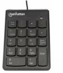 MANHATTAN Tastatură MANHATTAN, 19 taste, USB, negru, 176354