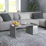 vidaXL Măsuță de cafea, gri beton, 90 x 45 x 35 cm, PAL (802925) Masa de cafea