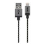 Cablu de date si incarcare USB-A la iPhone Lightning MFI 3m, Cabstone kipod45 (KIPOD45)