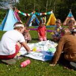 Pony Set constructie cort pentagonal Tee-Pee, de colorat (PNYTPO)