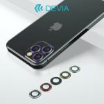 DEVIA iPhone 12 Mini (5, 4") / iPhone 12 (6, 1") kamera lencsevédő üvegfólia, fehér, Devia - gsmlive