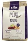 bosch Plus Hrana uscata cu strut & cartofi pentru cainii junior cu intolerante alimentare 25 kg (2 x 12, 5 kg)