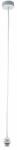 Endon Lighting 61808 | CablE-SeT Endon függeszték lámpa állítható magasság 1x E27 fényes fehér (61808)