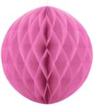 PartyDeco Glob din hârtie roz baby 40 cm
