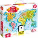 BANANA PANDA Puzzle Descopera lumea - Tinerii exploratori, 168 piese, 98x68cm Banana Panda BP33672 Puzzle