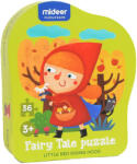 Mideer Puzzle poveste - Scufita rosie, 36 piese Mideer MD3061 Puzzle