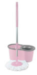 Lisa Set mop rotativ LISA ZLN1389 cu galeata 17 L - sistem 360° cu microfibre, curatare uscata/ umeda (ZLN1389)