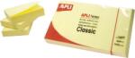 Apli Notite adezive Apli, 125x75mm, 100 file, galben pastel - Pret/buc (AL010977)