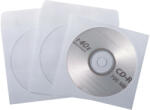  Generic Plic CD, 124 x 127 mm, fereastra, alb, gumat , 90 g/mp, 25 buc/set (KF1020)