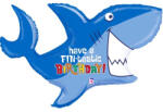Grabo Balon folie rechin Have a FIn-tastic day 99 cm - articole-petreceri - 19,99 RON