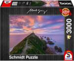 Schmidt Spiele Puzzle Schmidt din 3000 de piese - Nugget Point Lighthouse, The Catlins, South Island - New Zealand (59348) Puzzle