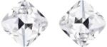 Preciosa Cercei albi din argint cu cristal ceh Preciosa Optica 6142 00