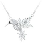 Preciosa Colier din argint Gentle Gem, Hummingbird 5290 00 Preciosa