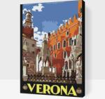  Festés számok szerint - Verona Méret: 40x60cm, Keretezés: Keret nélkül (csak a vászon)