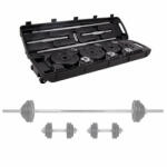 inSPORTline Set Gantere si Haltere cu Valiza inSPORTline 50 kg (9364) - sport-mag