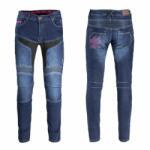 W-TEC Pantaloni Moto Femei W-TEC Alfreda CE Albastru (21164) - sport-mag