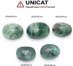Palm Stone Fluorit Verde Natural - 34-52 x 30-37 x 28-30 mm - ( XXL )