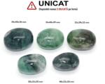 Palm Stone Fluorit Verde Natural - 48-54 x 32-40 x 29-36 mm - ( XXL )