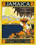  Festés számok szerint - Jamaica Méret: 40x50cm, Keretezés: Keret nélkül (csak a vászon)