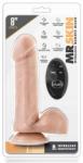 Blush Novelties Mr. Skin Wireless Remote Dildo 8"