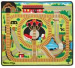 Melissa & Doug Covoras de joaca si accesorii Calatorie cu trenuletul