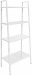 vidaXL Bibliotecă tip scară, 4 trepte, metal, alb (245973) - comfy Biblioteca