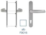 blaugelb Maner usa termopan, blaugelb DGT30, exterior, 92 x 30 mm, material aluminiu, fara accesorii de prindere, culoare alb RAL9016