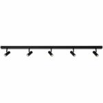 Nordlux Lustra liniara cu 5 spoturi LED, 3-Step MOODMAKER Omari negru 2112203003 NL (2112203003 NL)