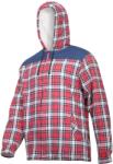 LAHTI PRO Jacheta Flanel Cu Carouri Captusita / Rosu - M (l4180702) - global-tools