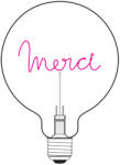 Elements Lighting Bec LED Merci 2W, E27, G125, Lumina Rosie (12928-)