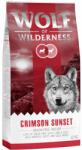 Wolf of Wilderness 2 x 12 kg Wolf of Wilderness "Crimson Sunset" - bárány & kecske száraz kutyatáp