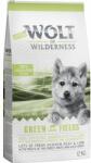 Wolf of Wilderness 2x12kg Little Wolf of Wilderness Junior - Green Fields - bárány száraz kölyökkutyatáp