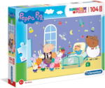 Clementoni SuperColor - Peppa malac maxi puzzle 104 db-os (23735)