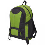 vidaXL Rucsac pentru drumeții, 40 L, negru și verde (91107) Rucsac tura